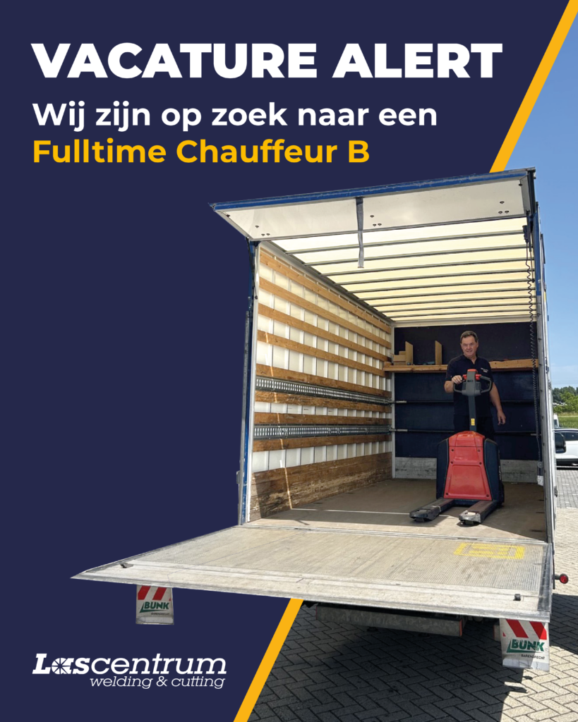 Vacature Chauffeur B
